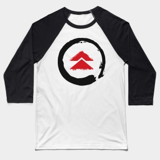 Samurai Ghost Logo Baseball T-Shirt